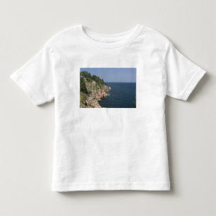 Camiseta Infantil Canadá, Nova Escócia, Ilha de Cape Breton, Cabot