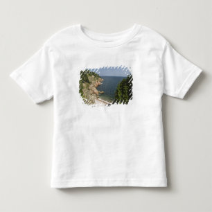 Camiseta Infantil Canadá, Nova Escócia, Ilha do Cabo Breton, Cabot