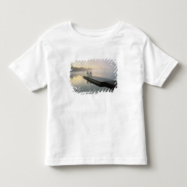 Camiseta Infantil Canadá, Ontário, Parque Provincial Algonquin, (Frente)