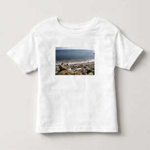 Camiseta Infantil Canadá, Quebec. Trem da VIA Rail Canada O