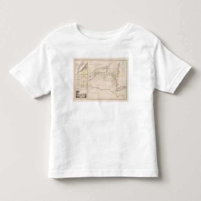Camiseta Infantil Canal de Erie (Frente)