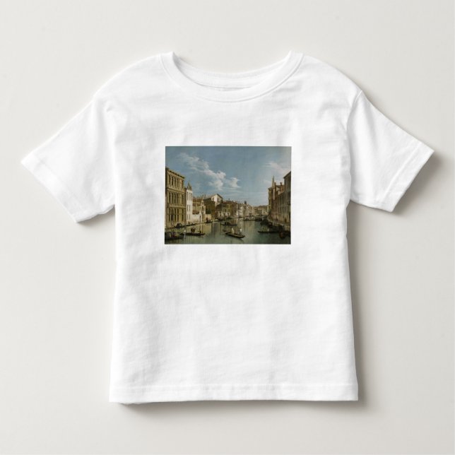 Camiseta Infantil Canal grande de Palazzo Flangini a Palazzo Bembo (Frente)