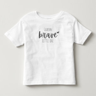 Camiseta Infantil cancer de infância. corajoso. T-Shirt Personalizad