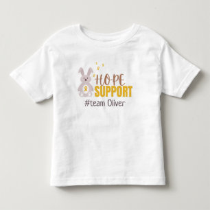 Camiseta Infantil cancer infantil. Personalizado #nome da equipe Tod