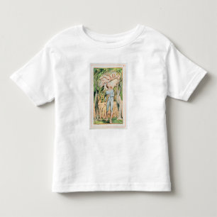 Camiseta Infantil Canções de William Blake da inocência; "o