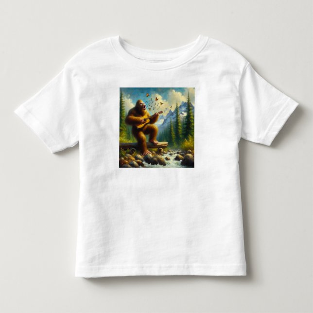 Camiseta Infantil Canto Bigfoot (Frente)