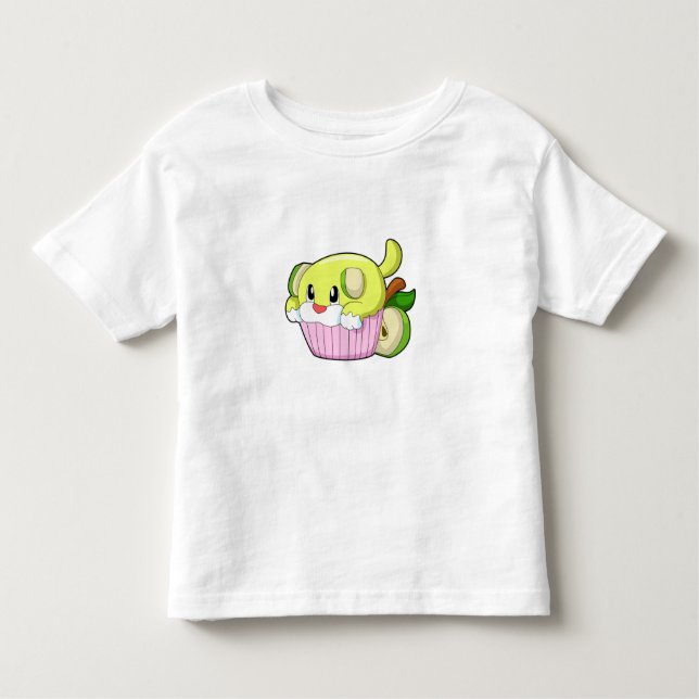 Camiseta Infantil Cão com Bolo (Frente)