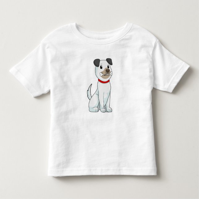 Camiseta Infantil Cão com Osso (Frente)