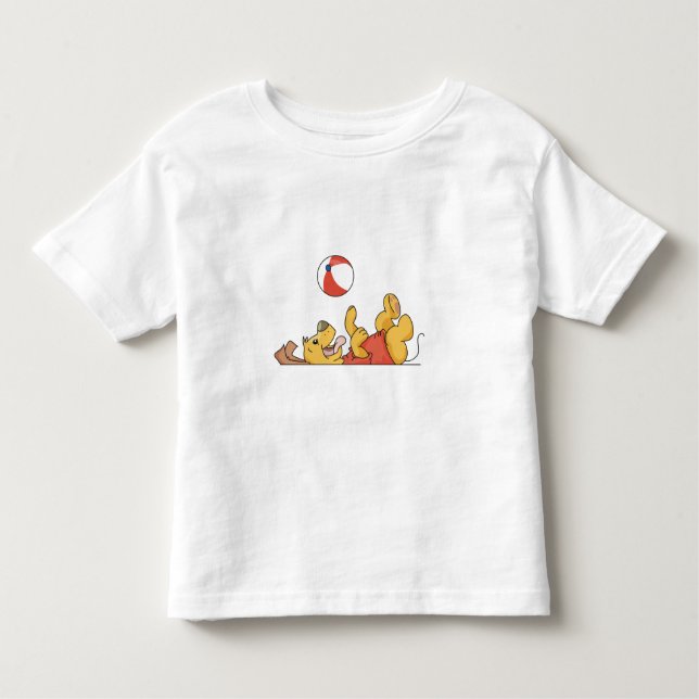 Camiseta Infantil Cão que joga com bola (Frente)
