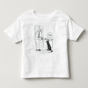 Camiseta Infantil Cão que obtem mais velho
