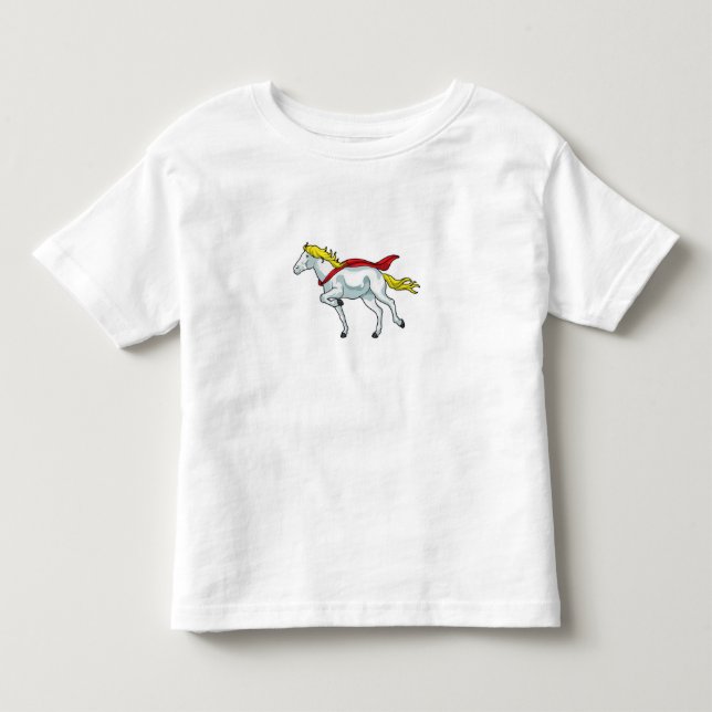 Camiseta Infantil Capa de Cavalo (Frente)