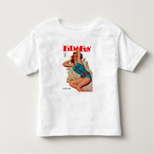 Camiseta Infantil Capa de revista 9 do divertimento do filme