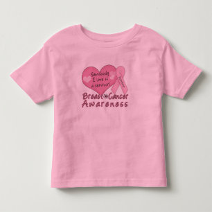Camiseta Infantil Capa longa da criança do sobrevivente do cancro d