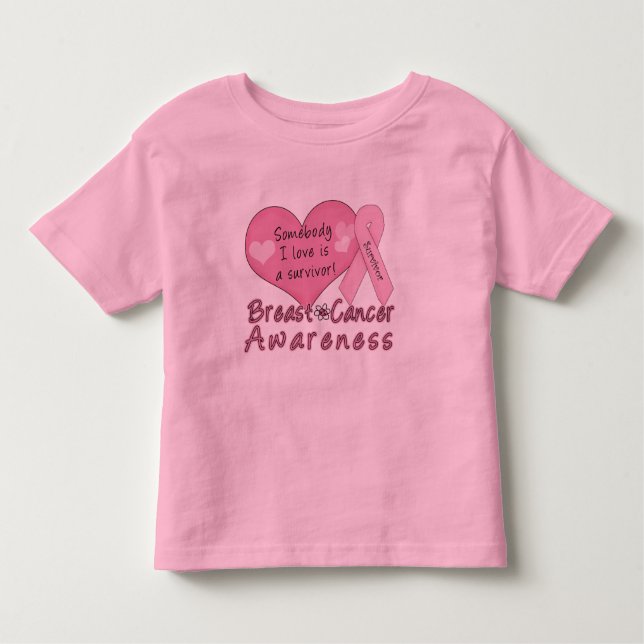 Camiseta Infantil Capa longa da criança do sobrevivente do cancro da (Frente)