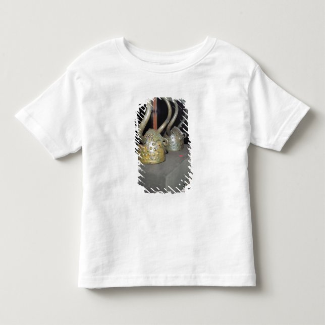 Camiseta Infantil Capacete de Viking (Frente)