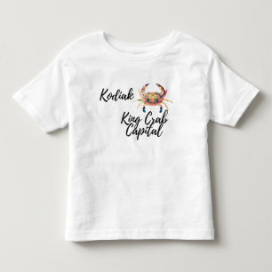 Camiseta Infantil Capital do Caranguejo de Kodiak
