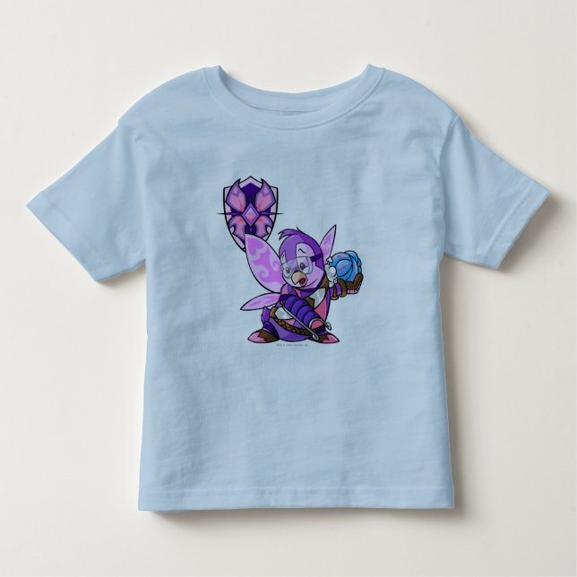 Camiseta Infantil Capitão 1 da equipe de Faerieland (Frente)