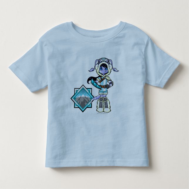 Camiseta Infantil Capitão 1 da equipe de Mountatin do terror (Frente)