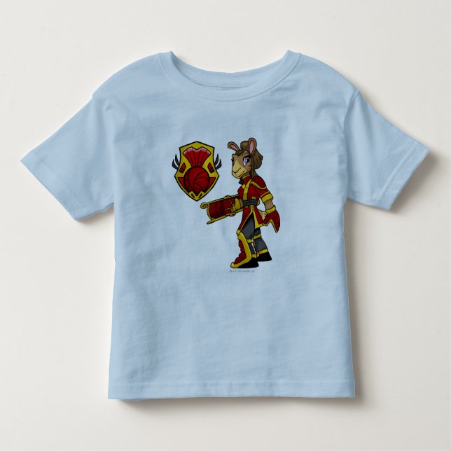 Camiseta Infantil Capitão 1 da equipe de Shenkuu (Frente)