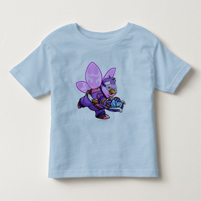Camiseta Infantil Capitão 2 da equipe de Faerieland (Frente)