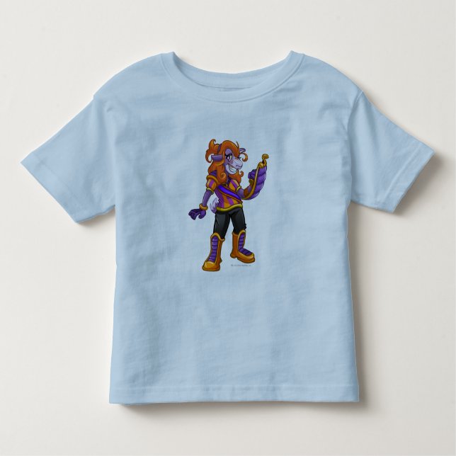 Camiseta Infantil Capitão 2 da equipe de Kreludor (Frente)