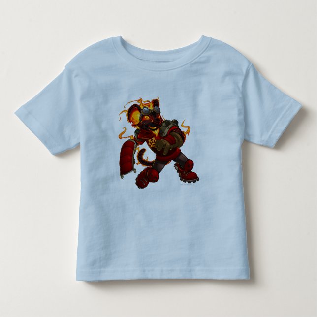 Camiseta Infantil Capitão 2 da equipe de Moltara (Frente)