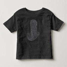 Camiseta Infantil Capuz de Guerreiro de Malha de Aço