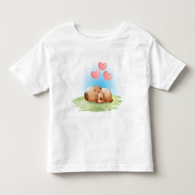 Camiseta Infantil Capybara (Frente)