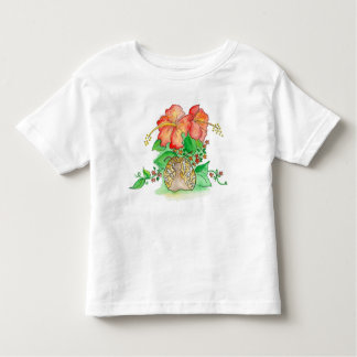 Camiseta Infantil Caracóis no Jardim