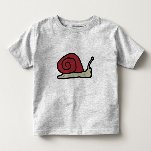 Camiseta Infantil Caracol (Frente)