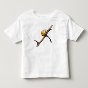 Camiseta Infantil Caracol no galho