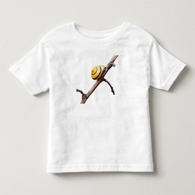 Camiseta Infantil Caracol no galho (Frente)