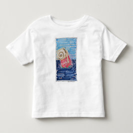 Camiseta Infantil Caracol no Morango