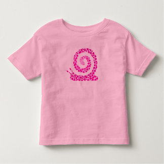Camiseta Infantil Caracol Rosa