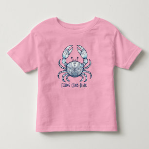 Camiseta Infantil Caranguejo: Sentido Caranguejo-Tástico
