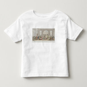 Camiseta Infantil Caráteres conhecidos na sala de bomba, banho, Tak