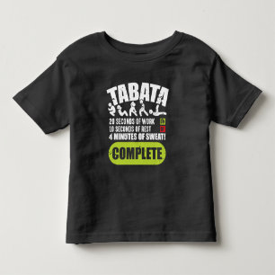 Camiseta Infantil Cardio de Malhação de Bootcamp Tabata Workout