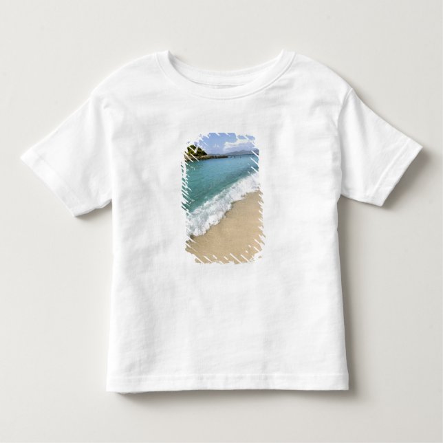 Camiseta Infantil Caribe, Ilhas Virgens Americanas, Rua. (Frente)