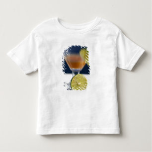 Camiseta Infantil Caribe, Ilhas Virgens. Um soco de rum tropical,