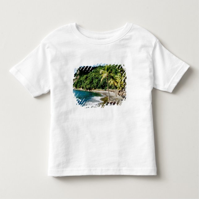 Camiseta Infantil Caribe, Menos Antilhas, Índias Ocidentais, Santo (Frente)
