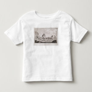 Camiseta Infantil Caricatura das riquezas de Nouveaux, c.1795