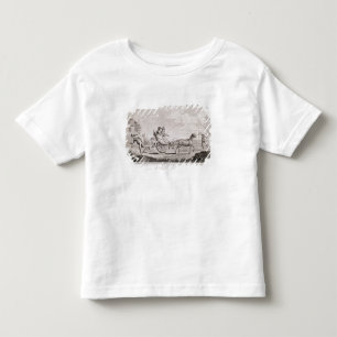 Camiseta Infantil Caricatura das riquezas de Nouveaux, c.1795