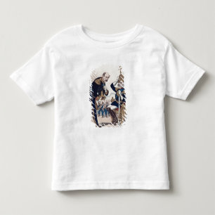 Camiseta Infantil caricatura de Kaiser Wilhelm de Prússia