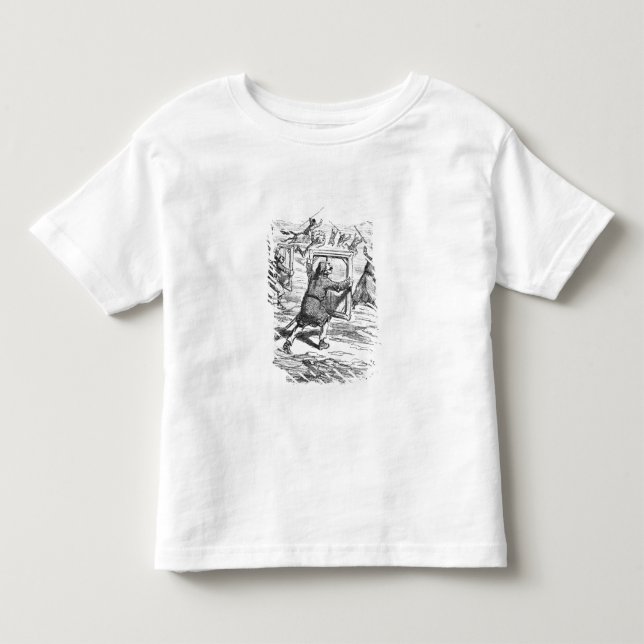 Camiseta Infantil Caricatura de "Le Charivari' (Frente)