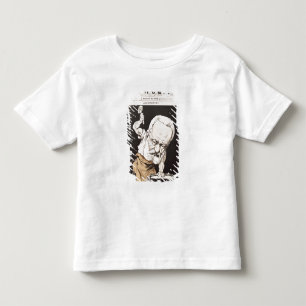 Camiseta Infantil Caricatura de Victor Hugo