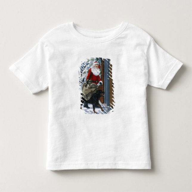 Camiseta Infantil Carl que ajuda Papai Noel de <Carl's Christmas> b (Frente)