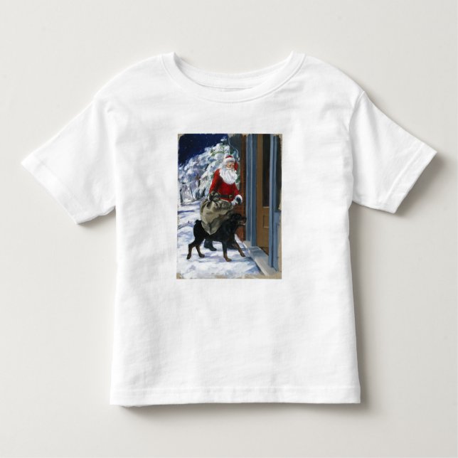 Camiseta Infantil Carl que ajuda Papai Noel de <Carl's Christmas> b (Frente)