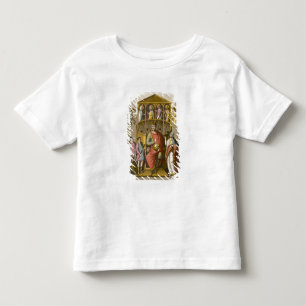 Camiseta Infantil Carlos II (823-77) o Bald, após um manuscrito i