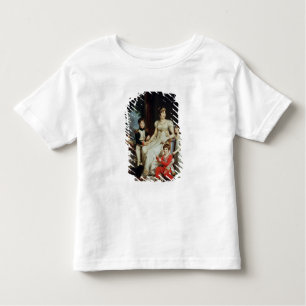 Camiseta Infantil Caroline Bonaparte e suas crianças