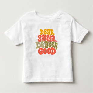 Camiseta Infantil Caros Papais noeis, eu fui um bom Design